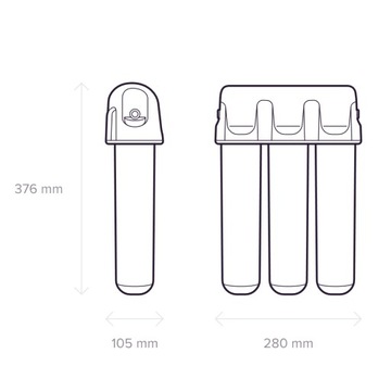 ОО ФИЛЬТР АКВАФОР РО-312С ПРО ОСМОС МИНЕРАЛИЗАТОР