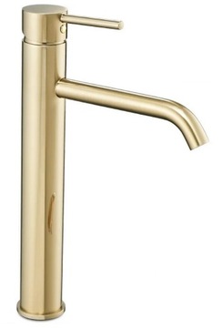 Унитаз Rea, Gold Rant + Умывальник, Gold Rant + Золотой смеситель + Золотая пробка