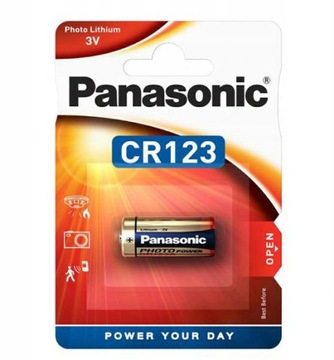 Bateria Litowa Panasonic CR123 3V 17345 DL 123 A