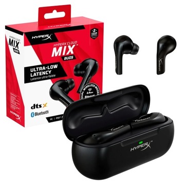 Słuchawki bezprzewodowe HyperX Cloud MIX Buds True Wireless Czarne