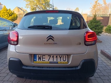 Citroen C3 III Hatchback 1.2 PureTech 82KM 2019 Citroen C3 III 1.2 PureTech SHINE I rej 04.2020 JAK NOWY, zdjęcie 10