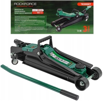 LEWAREK SAMOCHODOWY PODNOŚNIK NISKOPROFILOWY HYDRAULICZNY SOLIDNY ŻABA 3T