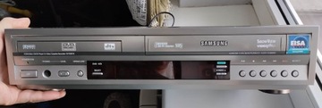 Видеорегистратор SAMSUNG SV-DVD1E COMBO воспроизводит ленты S-VHS, оригинальный пульт!