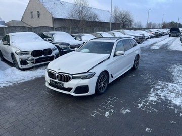 BMW Seria 5 G30-G31 Touring Facelifting 2.0 520d 190KM 2022 BMW 520 XDrive Skóra Kamera Podgrzewanie Pamięć, zdjęcie 2