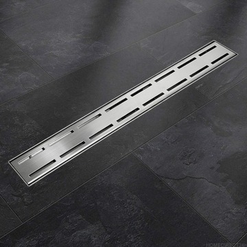 Трап для пола Inox 110 см LINE с желобным сифоном