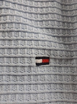 Sweter Męski Tommy Hilfiger Niebieski | Rozmiar XXL