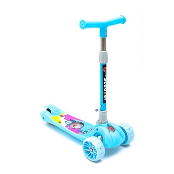 ТРЕХКОЛЕСНЫЙ БАЛАНСИРОВАННЫЙ СКУТЕР, 3 КОЛЕСА, СВЕТОДИОДНЫЙ, СКЛАДНОЙ