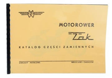 Katalog części zamiennych Romet MR2 ŻAK