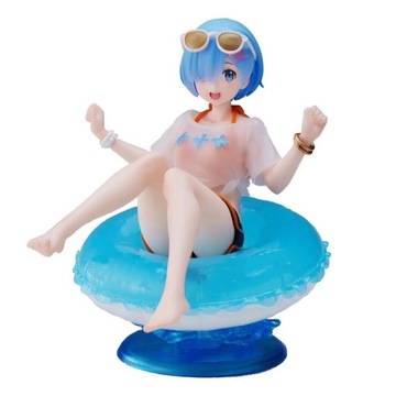 FIGURKA 3D JAPOŃSKA ANIME RE:ZERO WAKACYJNA REM NA KOLE z PL