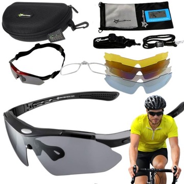 Okulary Polaryzacyjne Sportowe na Rower do Biegania ROCKBROS