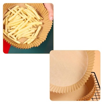 Pergaminowy wkład papierowy do frytownicy 16 X 4,5 CM 100 szt