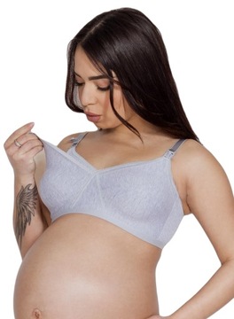 Mitex Milky biustonosz do karmienia szary 85E