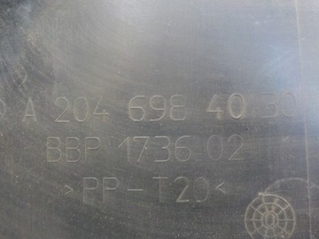 MERCEDES C W204 11R SEDAN PODBĚH PRAVÉ PŘEDNÍ A2046984030
