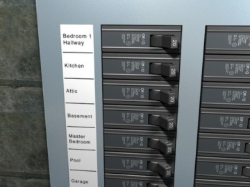 Dymo Rhino 18491, S0718090, 19 мм x 3,5 м, черная печать / желтая подложка, лента