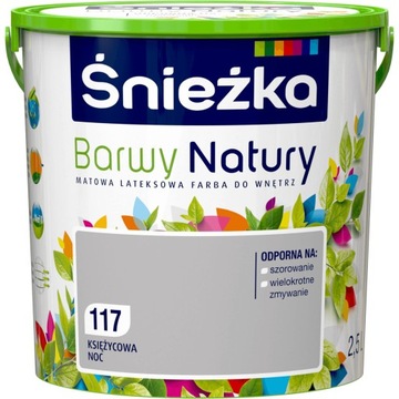 ŚNIEŻKA BARWY NATURY Księżycowa Noc 117 2,5L