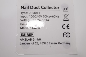 Пылесос для ногтей 80 Вт с пылесборником melodysusie DR-3011