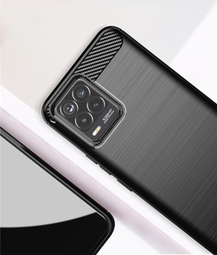 Чехол ARMOR CARBON для Realme 8/8 PRO + СТЕКЛО