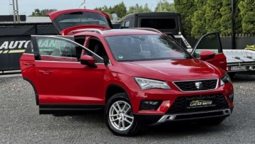 Seat Ateca SUV 1.6 TDI Ecomotive 115KM 2019 Seat Ateca Automat, wersja Xcellence, Bezwypadkowa GWARANCJA 1.6 116KM, zdjęcie 11
