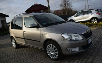 Skoda Roomster Mikrovan Facelifting 1.2 TSI 105KM 2013 Skoda Roomster 1.2TSI Automat Klimatronik Panorama Sprowadzony Oplacony, zdjęcie 8