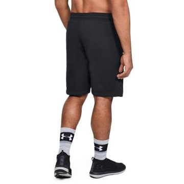 SPODENKI UNDER ARMOUR RIVAL FLEECE SHORT MEN BLACK M