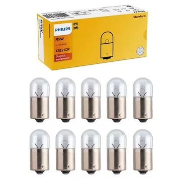 10x żarówki Philips R5W 12V 5W