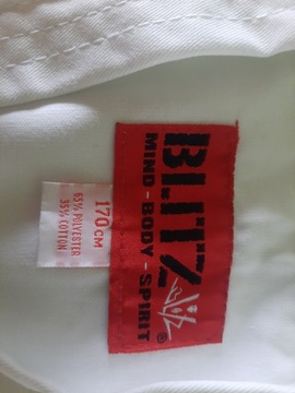 Добок/кимоно+штаны+пояс BLITZ SPORT 2/170 для тхэквондо белый