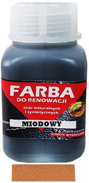 FARBA RENOWACJA DO SKÓR KIEROWNIC MIODOWY