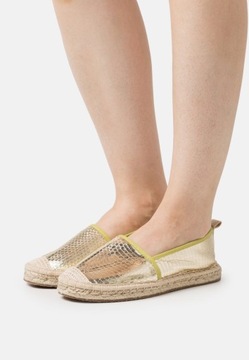 Espadryle z wężowym wzorem Only 40