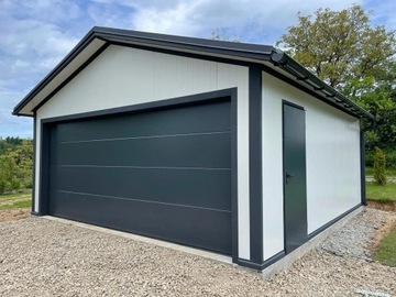 ИЗОЛИРОВАННЫЙ ГАРАЖ из сэндвич-панелей, ПО ВСЕЙ ПОЛЬШЕ!!!