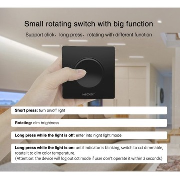 СВЕТОДИОДНЫЙ КОНТРОЛЛЕР НАСТЕННАЯ ПАНЕЛЬ K1 ЧЕРНЫЙ