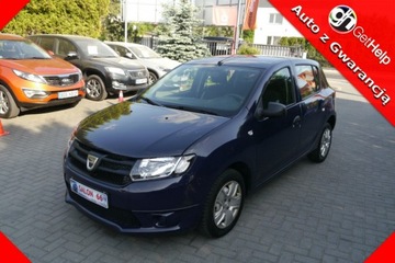 Dacia Sandero II Hatchback 5d 1.2 16V 75KM 2013 Dacia Sandero Stan idealny 100% bezwypadkowy Navi