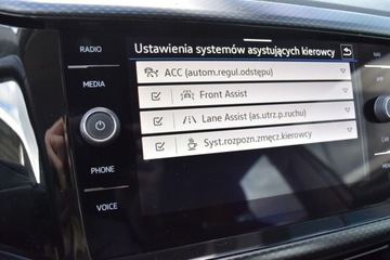 Volkswagen T-Cross SUV 1.0 TSI 110KM 2023 Volkswagen T-Cross SalonPL 1.0TSI 110KM LIFE ACC Autoalarm PreCrash Klimat, zdjęcie 17