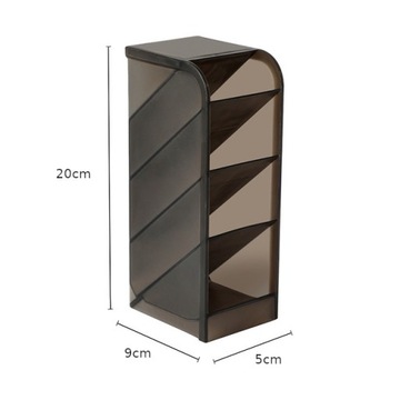 PIONOWY ORGANIZER BIURKOWY NA BIURKO CZARNY DUŻY DO PRACY NA DŁUGOPISY