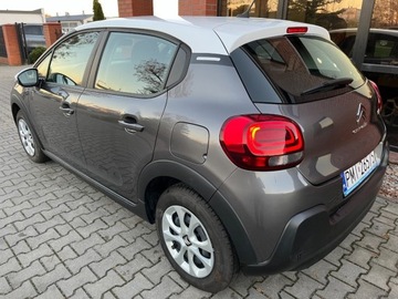 Citroen C3 III Hatchback Facelifting 1.2 PureTech 83KM 2022 Citroen C3 1.2 benzyna 83 KM 7477 km zarej w PL zadbany mozliwa zamia, zdjęcie 3