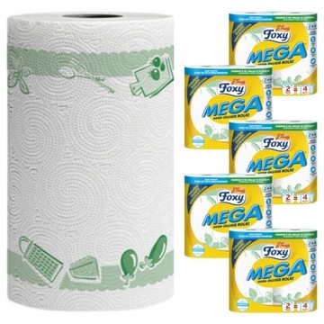 БУМАЖНОЕ ПОЛОТЕНЦЕ FOXY MEGA 2 РОЛИКА