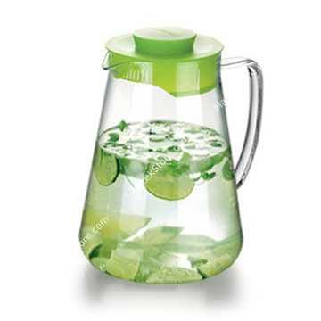 Стеклянный кувшин с крышкой - емкость 2,5 литра.