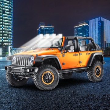 2x 16 светодиодных галогенных ламп рабочего прожектора 48 Вт