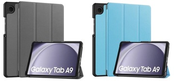 SMART COVER + СТЕКЛЯННЫЙ ЧЕХОЛ для SAMSUNG GALAXY TAB A9 8,7 дюйма SM X110 SM X115