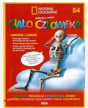 KOLEKCJA CIAŁO CZŁOWIEKA nr 54 + dodatki