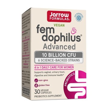 Jarrow Formulas Probiotyk Fem-Dophilus Advanced Odporność 30 kapsułek