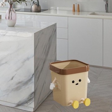 Креативная мусорная корзина с открытым верхом, очаровательная мусорная корзина