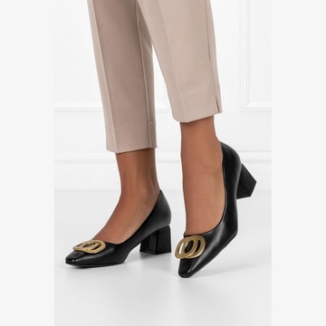 ТУФЛИ ЖЕНСКИЕ С КОЖАНОЙ Стелькой, ЗОЛОТОЕ ОТДЕЛЕНИЕ, УДОБНАЯ ОБУВЬ НОВАЯ, размер 36.