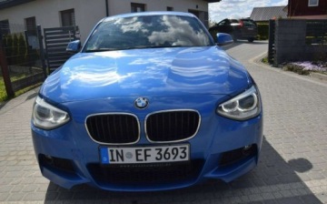 BMW Seria 1 F20-F21 Hatchback 5d 120d 184KM 2015 BMW Seria 1 2.0D 2015r M Pakiet Automat Navi Led Oryginal Lakier Sprowadzo, zdjęcie 5