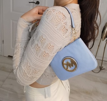 Мини-кошелек/бумажник MICHAEL KORS Fulton синий