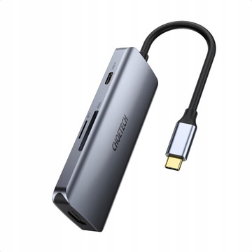 CHOETECH HUB-M19 USB-C 7 в 1 USB 3.0 HDMI 4K SD PD