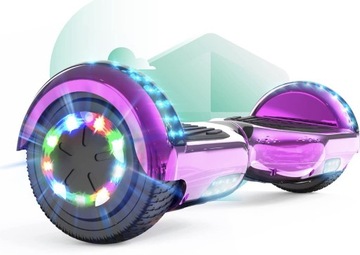 ЭЛЕКТРИЧЕСКИЙ СКЕЙТБОРД ДЛЯ ДЕВОЧКИ С МУЗЫКОЙ, Ховерборд, Гокарт