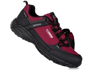 Buty męskie, sportowe DK Predator Low BORDO M WODOODPORNE AQUA SOFTSHELL