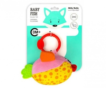 Подвеска-рыба SENSORY на кроватку коляски.