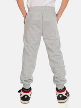 СПОРТИВНЫЕ БРЮКИ ДЛЯ МАЛЬЧИКОВ, ХЛОПОК, серые 122-128