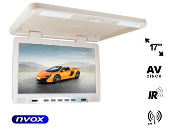 NVOX MONITOR DO SAMOCHODU PODWIESZANY PODSUFITOWY 17 